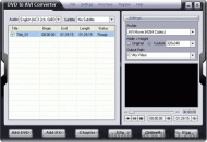 Eztoo DVD To AVI Converter screenshot